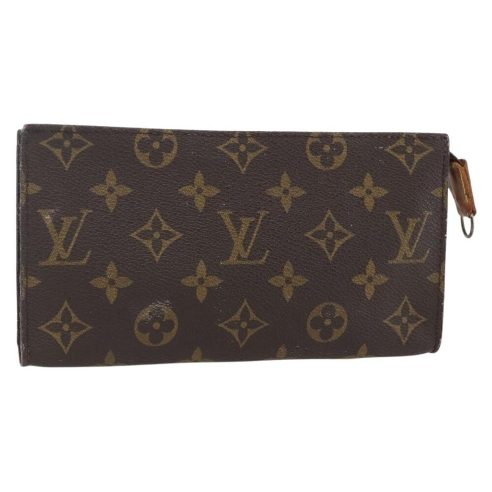LOUIS VUITTON Monogram Bucket GM Accessory Pouch LV Auth 156976 - Picture 1 of 16